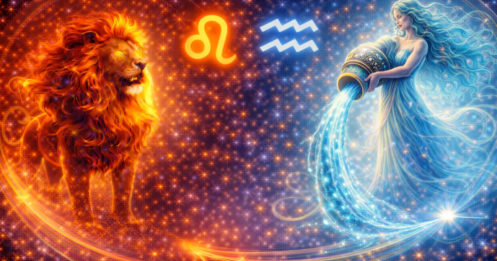 <p>Leo and Aquarius are inherently different in how they approach life, love, and connection. Leo’s energy is personal, bold, and immediate: the spotlight is part of their identity. Aquarius’ energy is conceptual, collective, and abstract: ideas matter more than personal attention.</p><p>When these two meet, the attraction is rarely emotional at first — it is <strong>intellectual and energetic</strong>. Leo admires originality and vision; Aquarius admires courage and authenticity.</p><p>Unlike Fire–Earth or Fire–Water pairings, this relationship often <strong>ignites through admiration rather than vulnerability</strong>. The dynamic doesn’t require immediate closeness; it requires recognition of each other’s separate worlds.</p><h3>Leo Man and Aquarius Woman: Attraction Through Independence</h3><p>For the Leo man, connection is validated through visibility and influence. He notices her unconventional thinking, originality, and willingness to challenge norms. He experiences admiration as the first stage of attachment.</p><p>For the Aquarius woman, attraction is intellectual and relationally experimental. She is drawn to his expressive confidence, warmth, and capacity to lead without stifling her independence. Her attachment forms through <strong>consistency in respecting her autonomy</strong>, not through continuous emotional display.</p><p>Real-Life Behavioral Patterns</p><ul><li>&nbsp;The Leo man may initiate social adventures, public recognition, and attention-driven experiences.&nbsp;</li><li>&nbsp;The Aquarius woman will contribute ideas, unconventional solutions, and alternative perspectives, sometimes diverting attention from him.&nbsp;</li><li>&nbsp;Misalignment can occur when he interprets her independence as disinterest, while she interprets his need for recognition as attention-seeking.&nbsp;</li></ul><p>Over time, they thrive when <strong>respect for individual rhythm is mutual</strong>, rather than forcing emotional or social alignment.</p><h3>Aquarius Man and Leo Woman: Mental Stimulation Before Emotional Saturation</h3><p>The Aquarius man forms attachment through shared vision and conceptual alignment. He values intelligence, creativity, and unpredictability. The Leo woman forms attachment through admiration and acknowledgment: she wants to feel noticed for her authenticity and charisma.</p><p>Real-Life Behavioral Patterns</p><ul><li>&nbsp;The Leo woman projects warmth, energy, and expressive emotionality.&nbsp;</li><li>&nbsp;The Aquarius man responds with playful detachment, testing boundaries through ideas, conversation, or social experiments.&nbsp;</li><li>&nbsp;Conflicts arise when Leo expects immediate emotional validation while Aquarius prioritizes perspective and innovation.&nbsp;</li></ul><p>This pairing works when <strong>mental curiosity matches emotional generosity </strong>— both learning to see admiration and insight as complementary currencies.</p><h3>Core Dynamic: Freedom Within Connection</h3><p>The defining feature of Leo–Aquarius pairings is <strong>mutual fascination with difference</strong>. Both need <strong>space to operate independently</strong>, yet both are drawn into shared experiences because the relationship stimulates growth rather than dependence.</p><ul><li>&nbsp;Leo brings energy, loyalty, and tangible warmth.&nbsp;</li><li>&nbsp;Aquarius brings perspective, unpredictability, and creative detachment.&nbsp;</li></ul><p>The relationship’s strength lies in how <strong>boundaries are respected without losing emotional engagement</strong>.</p><h3>Real-World Scenarios</h3><ul><li><strong>Travel or social projects</strong>: They excel in collaborative ventures where leadership (Leo) and innovation (Aquarius) co-exist.&nbsp;</li><li><strong>Problem-solving</strong>: Leo’s decisiveness is complemented by Aquarius’ abstract thinking, producing solutions neither could achieve alone.&nbsp;</li><li><strong>Emotional tension</strong>: Misunderstanding arises when Leo expects emotional reinforcement in the moment, and Aquarius delays emotional response in favor of reflection.&nbsp;</li><li><strong>Household dynamics</strong>: Leo may want structured routines that highlight his contributions, while Aquarius experiments with novel approaches or unconventional schedules.&nbsp;</li></ul><h3>Metrics of Compatibility in Practice</h3><p>Instead of generic “percentages,” Leo–Aquarius compatibility can be seen in <strong>behavioral observation ranges</strong>, showing where the relationship naturally excels or faces friction. These metrics are <strong>narrative, not report-style</strong>:</p><ul><li><strong>Adventure and activity alignment: 75–95%</strong><br> Both signs thrive on high-energy engagement; whether attending events, traveling, or co-creating projects, their forward momentum is largely synchronized.&nbsp;</li><li><strong>Intellectual stimulation: 85–100%</strong><br> Mental curiosity is the pairing’s glue. Conversations can be long, playful, and exploratory, generating shared excitement.&nbsp;</li><li><strong>Emotional resonance: 50–70%</strong><br> Emotional timing differs: Leo expresses in real-time; Aquarius reflects and processes internally. Friction can arise if immediate affirmation is expected.&nbsp;</li><li><strong>Independence tolerance: 80–100%</strong><br> Both need personal space to recharge and explore. Misunderstandings are often misread as emotional distance.&nbsp;</li><li><strong>Social synchronization: 65–85%</strong><br> While both enjoy social interaction, Leo prefers expressive recognition, Aquarius prefers conceptual influence. Social occasions work best when these styles are complementary rather than competitive.&nbsp;</li></ul><h3>If–Do Behavioral Models: Understanding Each Sign</h3><p>Leo If–Do: Expression as Validation</p><ul><li><strong>If admiration is received</strong> → energy increases, engagement strengthens&nbsp;</li><li><strong>If admiration is delayed</strong> → intensity may rise internally, seeking acknowledgment elsewhere&nbsp;</li><li><strong>If independence is respected</strong> → loyalty deepens&nbsp;</li><li><strong>If autonomy is restricted</strong> → frustration develops&nbsp;</li></ul><p>This is <strong>not emotional volatility</strong>; it is a natural signal-response architecture.</p><p>Aquarius If–Do: Conceptual Engagement as Connection</p><ul><li><strong>If ideas are acknowledged</strong> → trust and attachment increase&nbsp;</li><li><strong>If intensity overwhelms logic</strong> → temporary withdrawal occurs&nbsp;</li><li><strong>If freedom is constrained</strong> → curiosity shifts to other pursuits&nbsp;</li><li><strong>If originality is celebrated</strong> → investment grows steadily&nbsp;</li></ul><p>The key is <strong>recognizing validation as diverse</strong>: Leo seeks affirmation, Aquarius seeks intellectual resonance.</p><h3>Aquarius-Leo Common Friction Points and How They Manifest</h3><ul><li><strong>Leo expects emotional immediacy; Aquarius prioritizes perspective</strong></li><li><strong>Leo seeks visibility; Aquarius seeks conceptual contribution</strong></li><li><strong>Misread signals</strong>: Leo interprets detachment as rejection; Aquarius interprets neediness as constraint&nbsp;</li></ul><p>Real-Life Example</p><p>Leo man: “I need to know we’re connected today.”<br>&nbsp;Aquarius woman: “I am processing our conversation; let’s explore it tomorrow.”</p><p>Without understanding, Leo may feel ignored; with understanding, this is simply <strong>different emotional pacing</strong>.</p><h3>Strengths That Sustain Leo-Aquarius Pair</h3><ol><li><strong>Mutual curiosity</strong>: Drives long-term engagement beyond superficial attraction&nbsp;</li><li><strong>Admiration-based bonding</strong>: Keeps interactions positive and reinforcing&nbsp;</li><li><strong>Freedom-respecting structure</strong>: Prevents possessiveness or over-control&nbsp;</li><li><strong>Shared creativity</strong>: Generates dynamic, forward-looking experiences&nbsp;</li></ol><h3>Leo and Aquarius Long-Term Behavioral Metrics</h3><p><strong>Aspect&nbsp; &nbsp; &nbsp; &nbsp; &nbsp; &nbsp; &nbsp; &nbsp; &nbsp; &nbsp; &nbsp; &nbsp; &nbsp; &nbsp; &nbsp; &nbsp; &nbsp; &nbsp; &nbsp; &nbsp;Range&nbsp; &nbsp; &nbsp; &nbsp; Narrative Insight</strong></p><p>Emotional responsiveness | 50–70%&nbsp; | Requires patience; both&nbsp; process differently<br>Shared activity energy&nbsp; &nbsp; &nbsp; &nbsp;| 75–95%&nbsp; | High potential for adventurous and creative collaboration<br>Intellectual engagement&nbsp; &nbsp; &nbsp;| 85–100%| Core glue; stimulates ongoing interest<br>Autonomy tolerance&nbsp; &nbsp; &nbsp; &nbsp; &nbsp; &nbsp; | 80–100% | Minimal friction when independence is maintained<br>Social coordination&nbsp; &nbsp; &nbsp; &nbsp; &nbsp; &nbsp; &nbsp; | 65–85% | Best when Leo’s visibility complements Aquarius’ innovation</p><h3>Practical Insights</h3><ul><li><strong>Celebrate differences</strong>: Recognize that admiration and intellectual respect are both forms of bonding.&nbsp;</li><li><strong>Avoid over-correction</strong>: Don’t force emotional or intellectual conformity.&nbsp;</li><li><strong>Co-create projects</strong>: Shared experiences deepen connection without forcing emotional sameness.&nbsp;</li><li><strong>Small acknowledgments</strong>: Brief recognition of each other’s uniqueness maintains engagement.&nbsp;</li><li><strong>Observe pacing</strong>: Learn to interpret time-delayed responses as interest, not rejection.&nbsp;</li></ul><h3>Aquarius and Leo Connect in a Dynamic Dance</h3><p>Leo and Aquarius are not compatible because they mirror each other — they are compatible because they <strong>illuminate each other</strong>.</p><p>The relationship functions like a <strong>dynamic dance</strong>:</p><ul><li>&nbsp;Leo leads with warmth and presence.&nbsp;</li><li>&nbsp;Aquarius responds with curiosity and insight.&nbsp;</li><li>&nbsp;Neither dominates; both influence and expand each other’s experience.&nbsp;</li></ul><p>Emotional depth emerges not from shared vulnerability but from <strong>mutual respect for autonomy and recognition</strong>. Their bond is durable when admiration and intellectual engagement continuously circulate.</p><p>Learn more about <a href="https://astroscope.net/en/horoscope/leo/love"><strong style="text-decoration: underline;">Leo Love Horoscope</strong></a> and <a href="https://astroscope.net/en/horoscope/aquarius/love"><strong style="text-decoration: underline;">Aquarius Love Horoscope</strong></a>.</p>